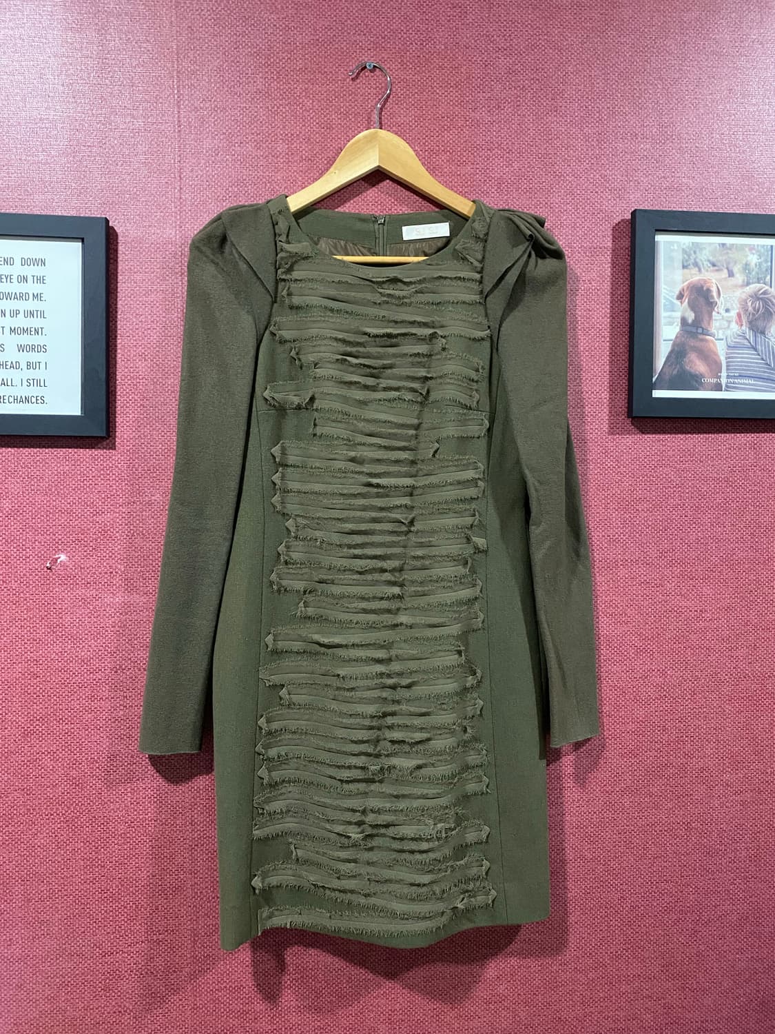 SJSJ 모 실크 혼방 원피스 상품이미지1