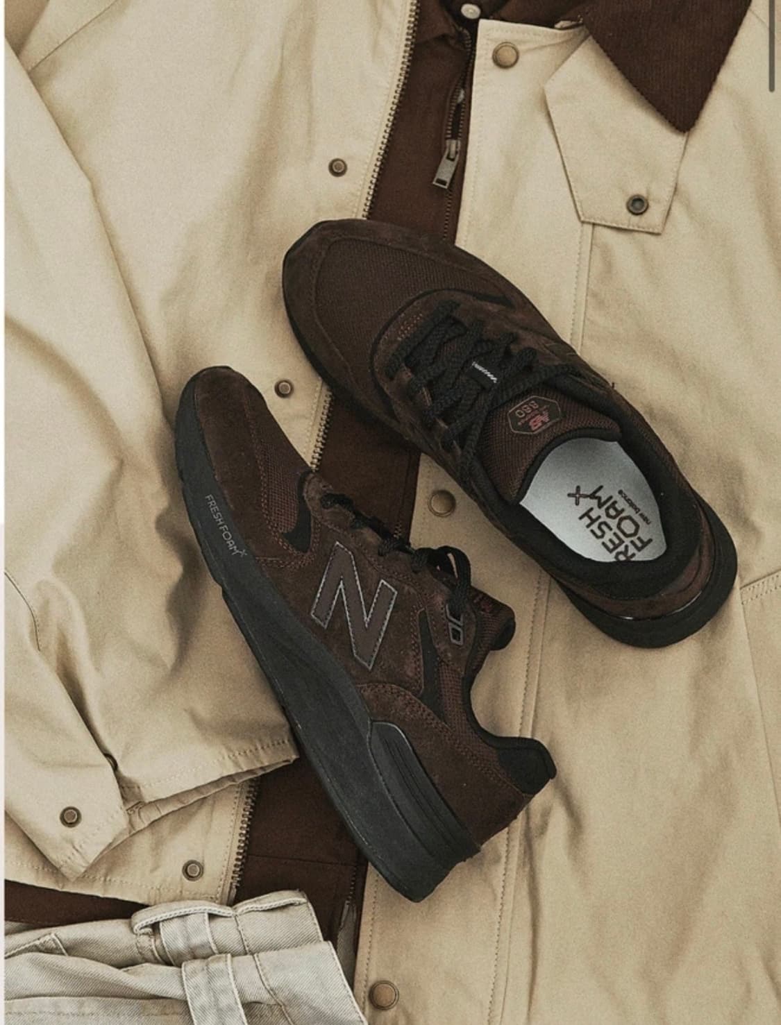 뉴발란스 880 V7 브라운 MW880BD7 사이즈 270 상품이미지1