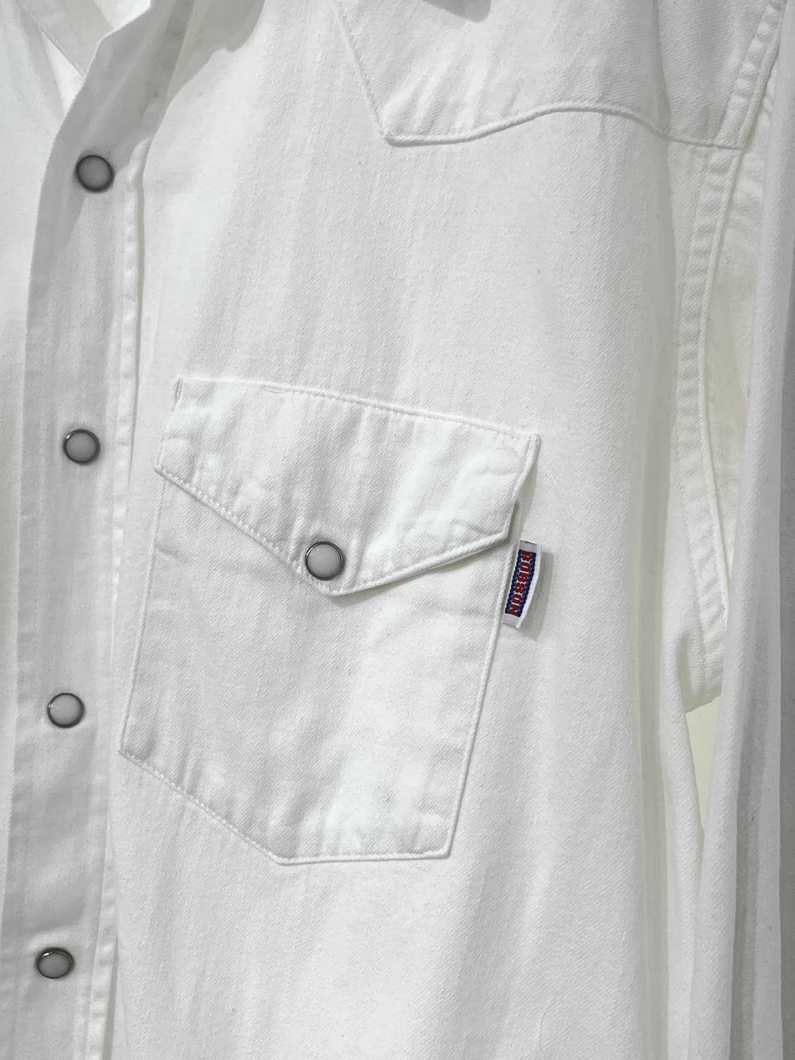 90's BOBSON western shirt  상품이미지4