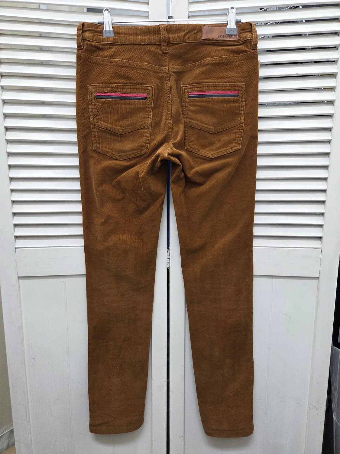 자딕앤볼테르 코듀로이 브라운 팬츠 상품이미지4