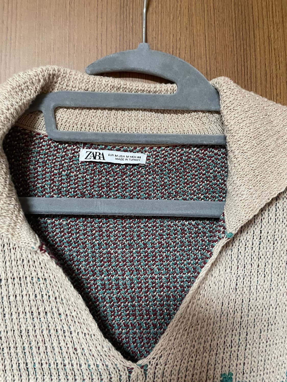 자라 자카드 니트 - 새상품  상품이미지3