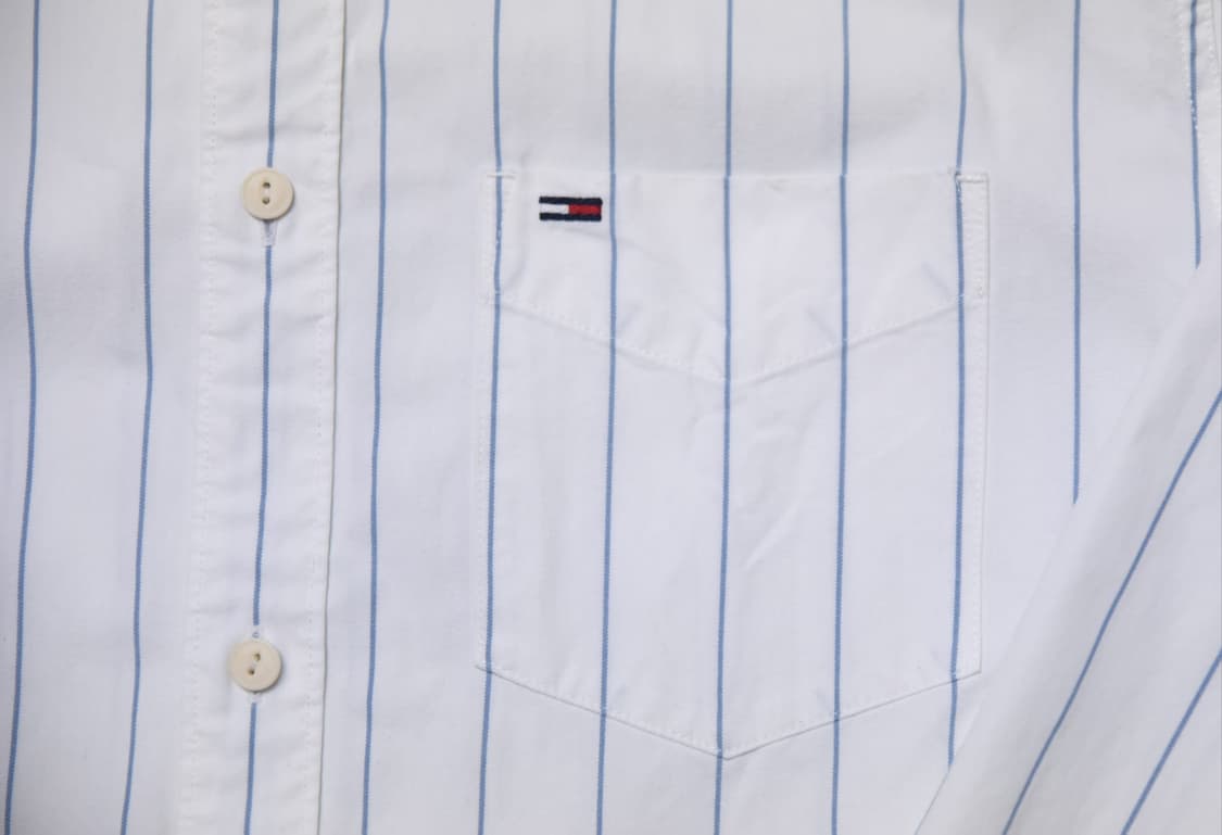 타미힐피거 스트라이프 셔츠 M 상품이미지4