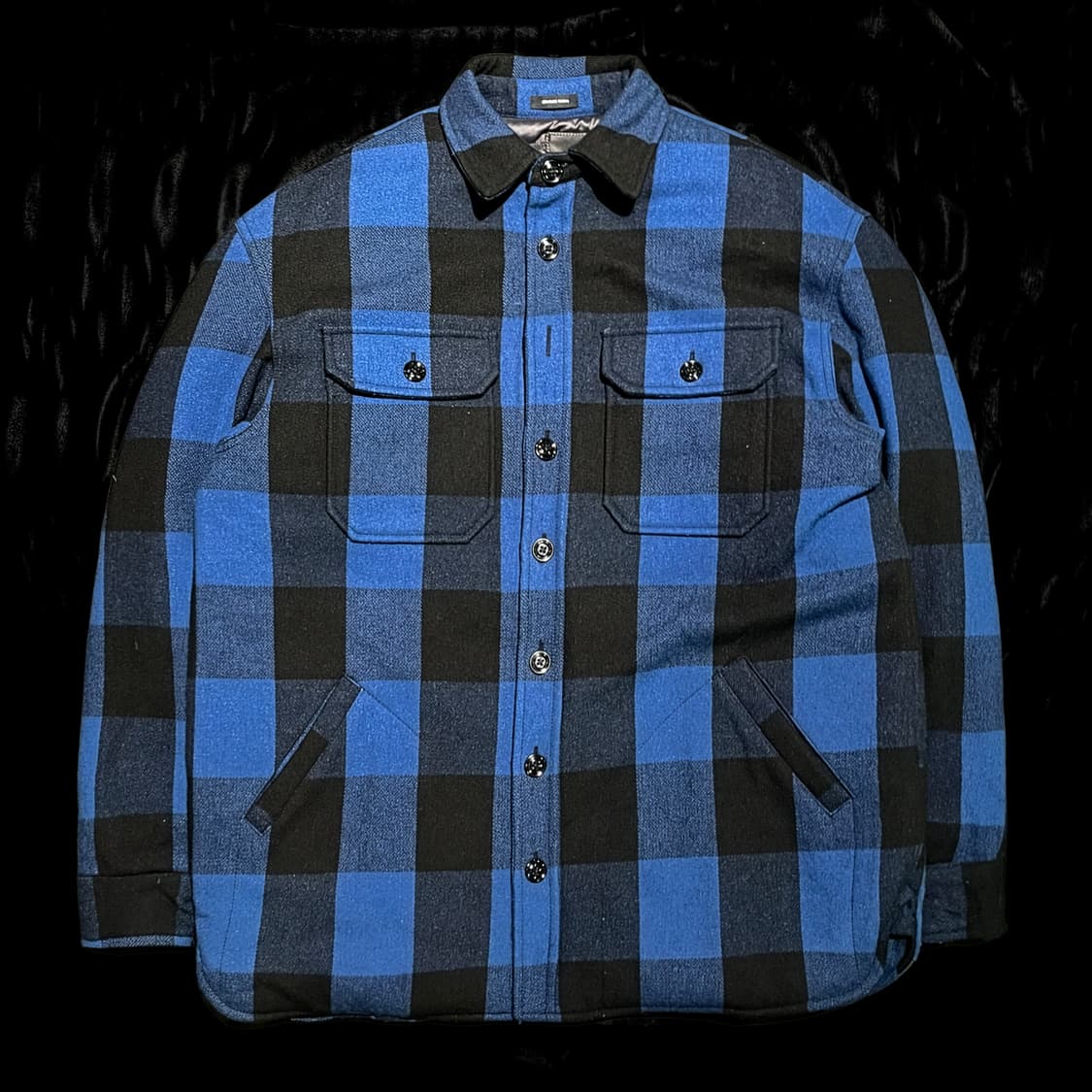 R13 체크셔츠 면패딩 상품이미지1