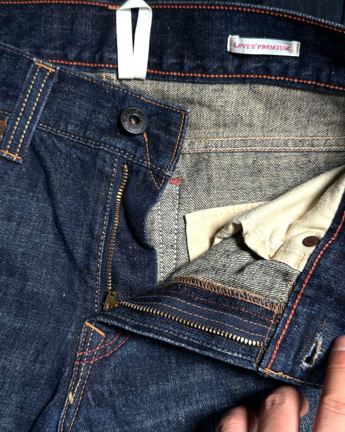 리바이스 프리미엄 523 스트레이트핏 데님 팬츠 30 상품이미지2