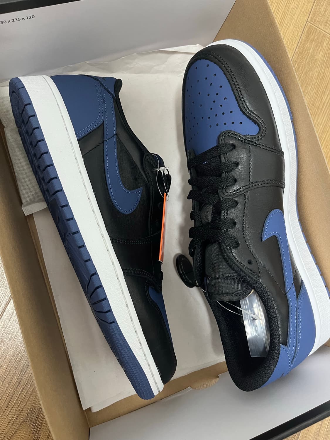 Jordan 1 Retro Low OG Mystic Navy 상품이미지1