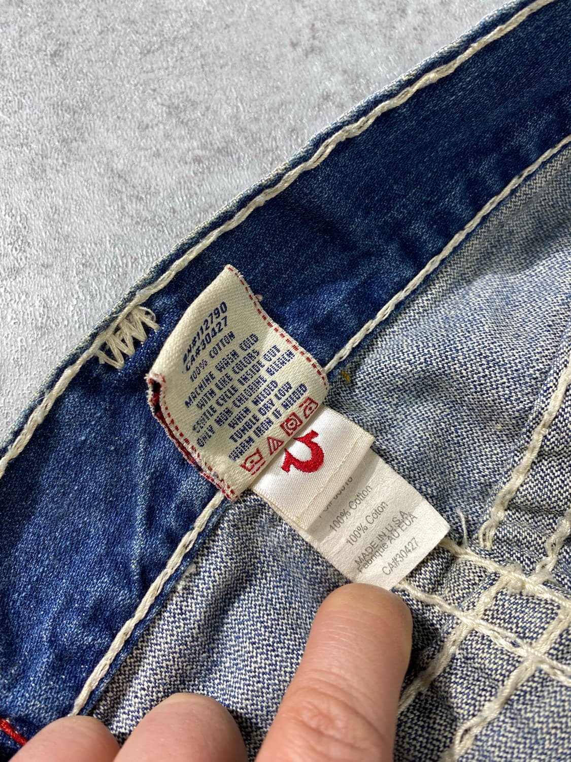 [34] True Religion 트루릴리전 부츠컷 데님팬츠 상품이미지9