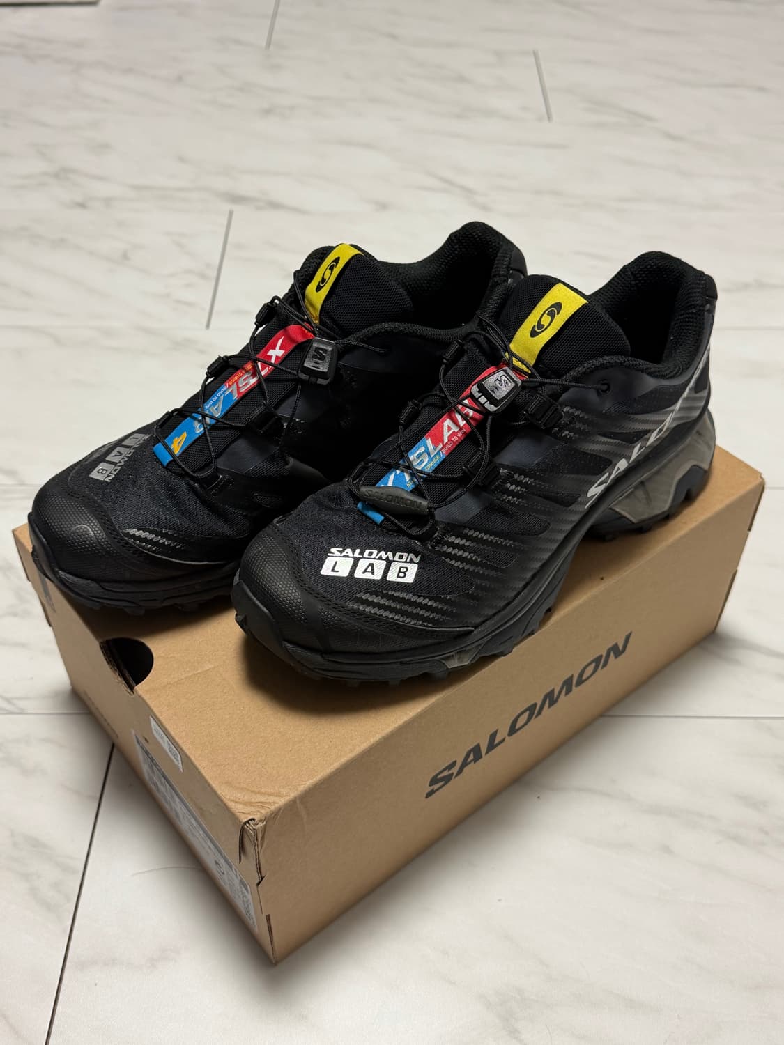 살로몬 xt-4 블랙 실버 메탈릭 (245) 최상급 상품이미지1