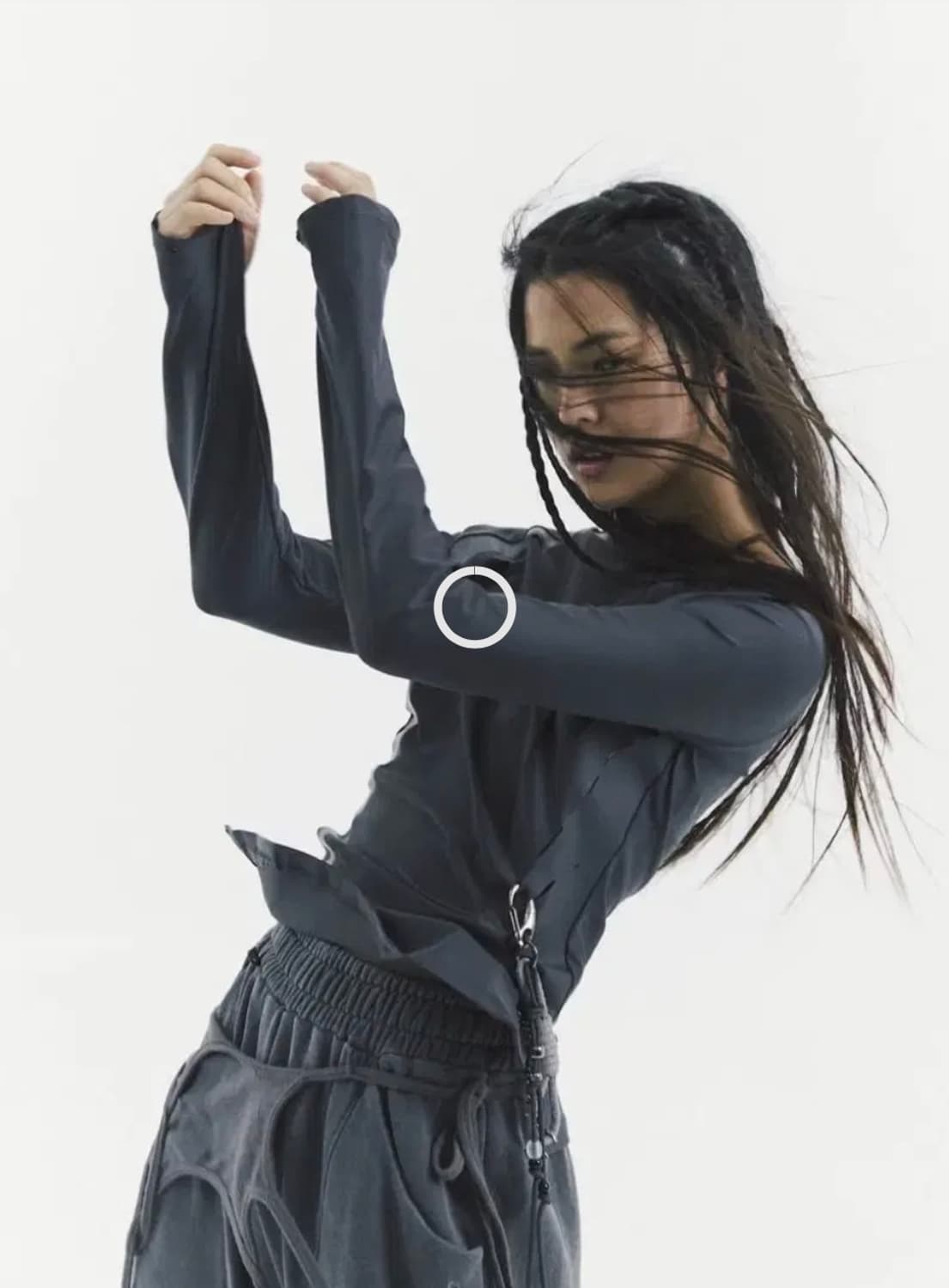Ojos 오호스 film Slit Stretch Top 필름 상품이미지3