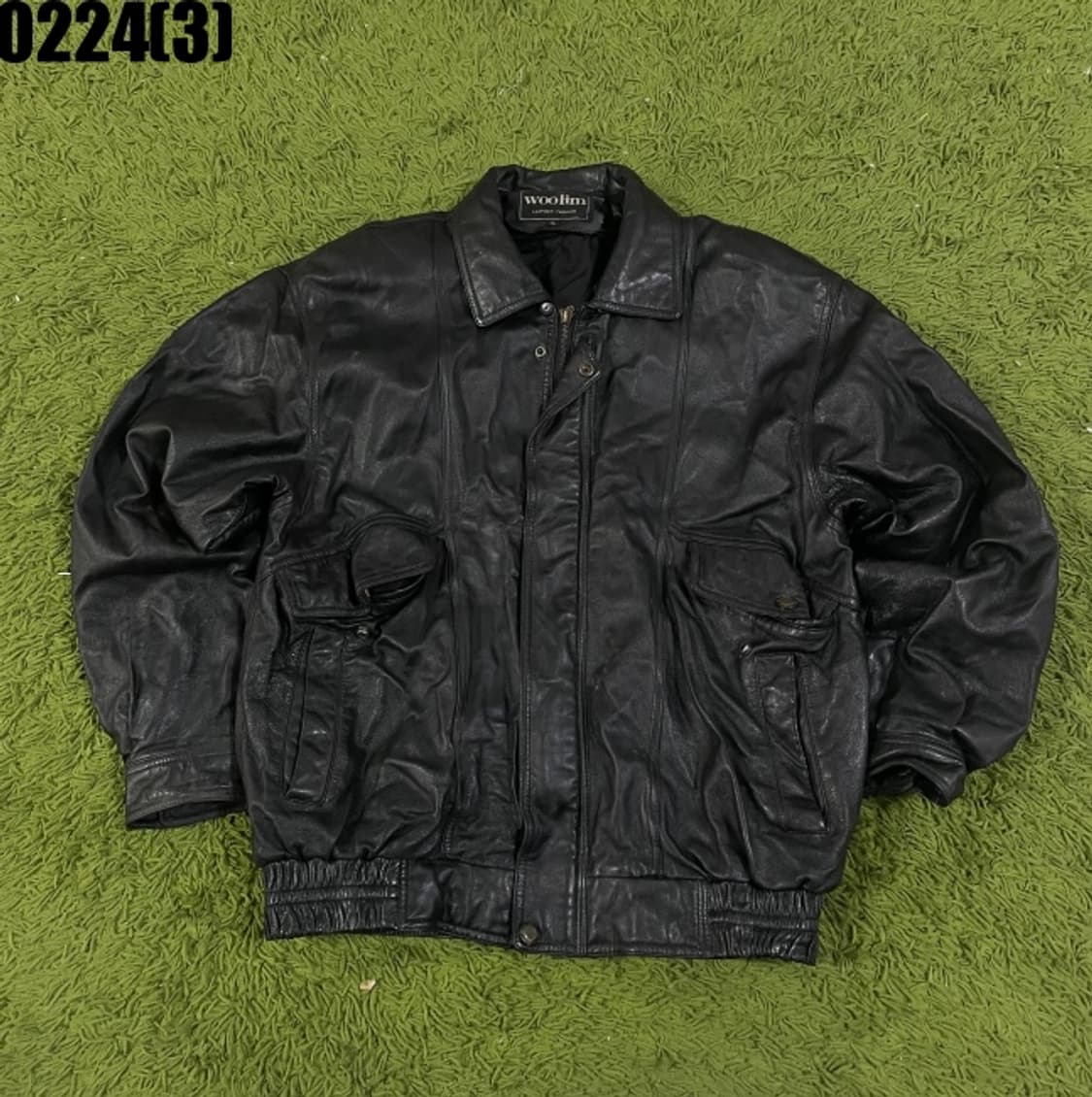 빈티지 레더 가죽 자켓 상품이미지1