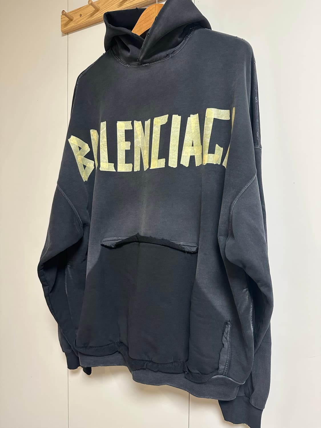 발렌시아가 테이프 후드 / 3 상품이미지5