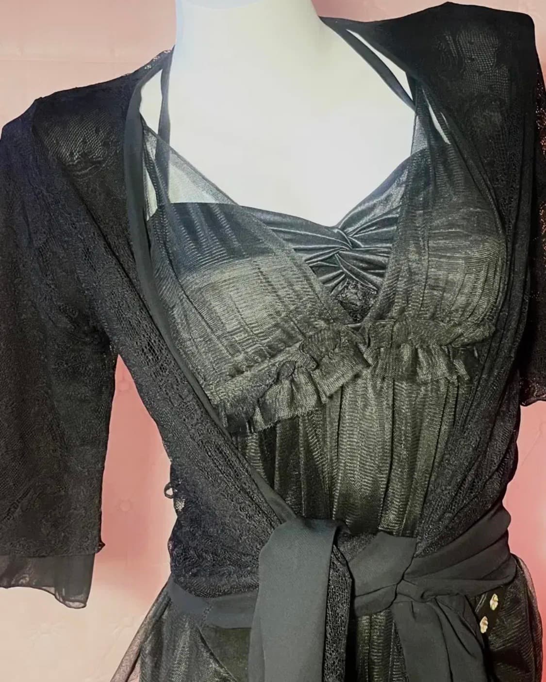 케토하우스 크루 합정빈티지 섹시고스펑크 코디세트 상품이미지1