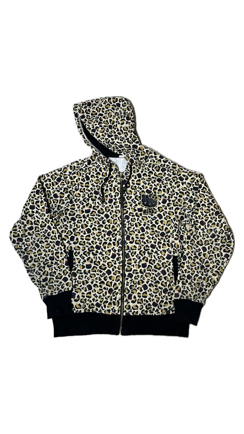 Hello Kitty 레오파드 후드집업 상품이미지1