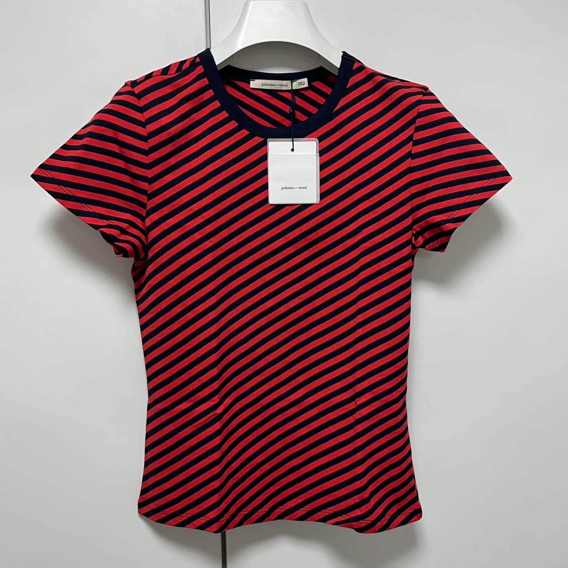 [XS,S,M,L]팔로마울 25ss Boro 스트라이프 티셔츠 상품이미지2