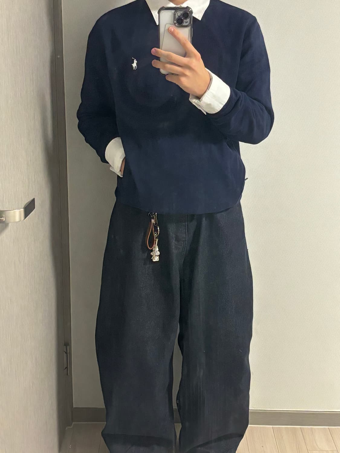 폴로 맨투맨 S 착샷있음 상품이미지4