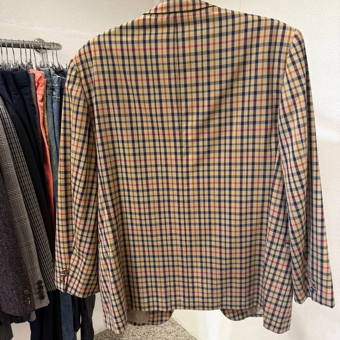 닥스 체크 블레이저 상품이미지5