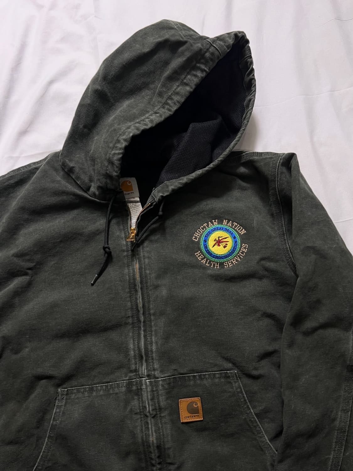 칼하트 모스그린 액티브 자켓 상품이미지6