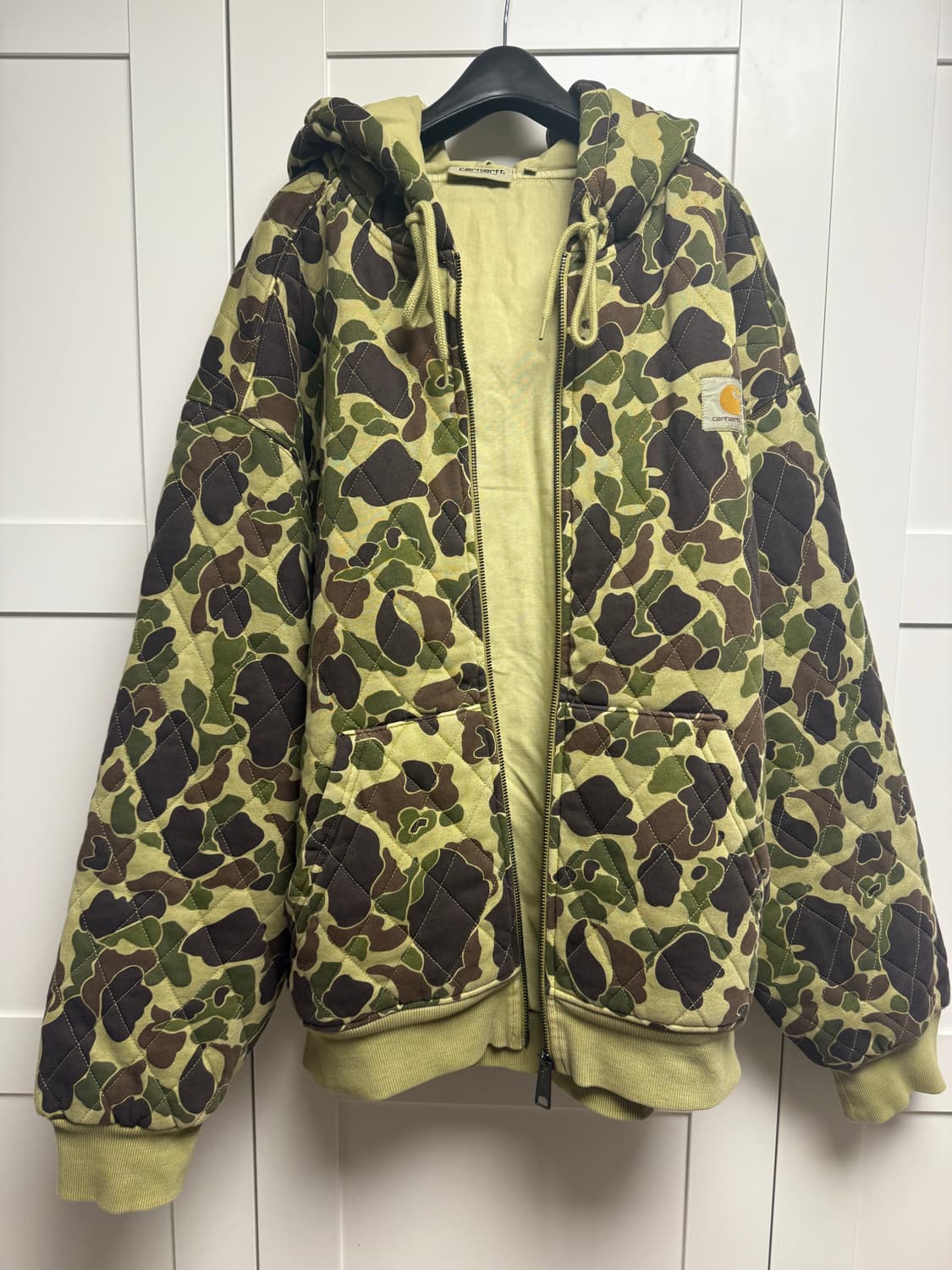 칼하트윕 비스타 퀼티드 스웻 자켓 카모 상품이미지4