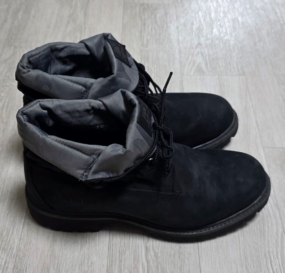 [250~255]팀버랜드 6인치 블랙 롤탑부츠 상품이미지4