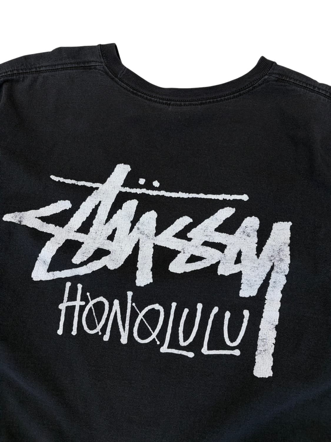 STUSSY 스투시 반팔 블랙 (XL) 상품이미지9