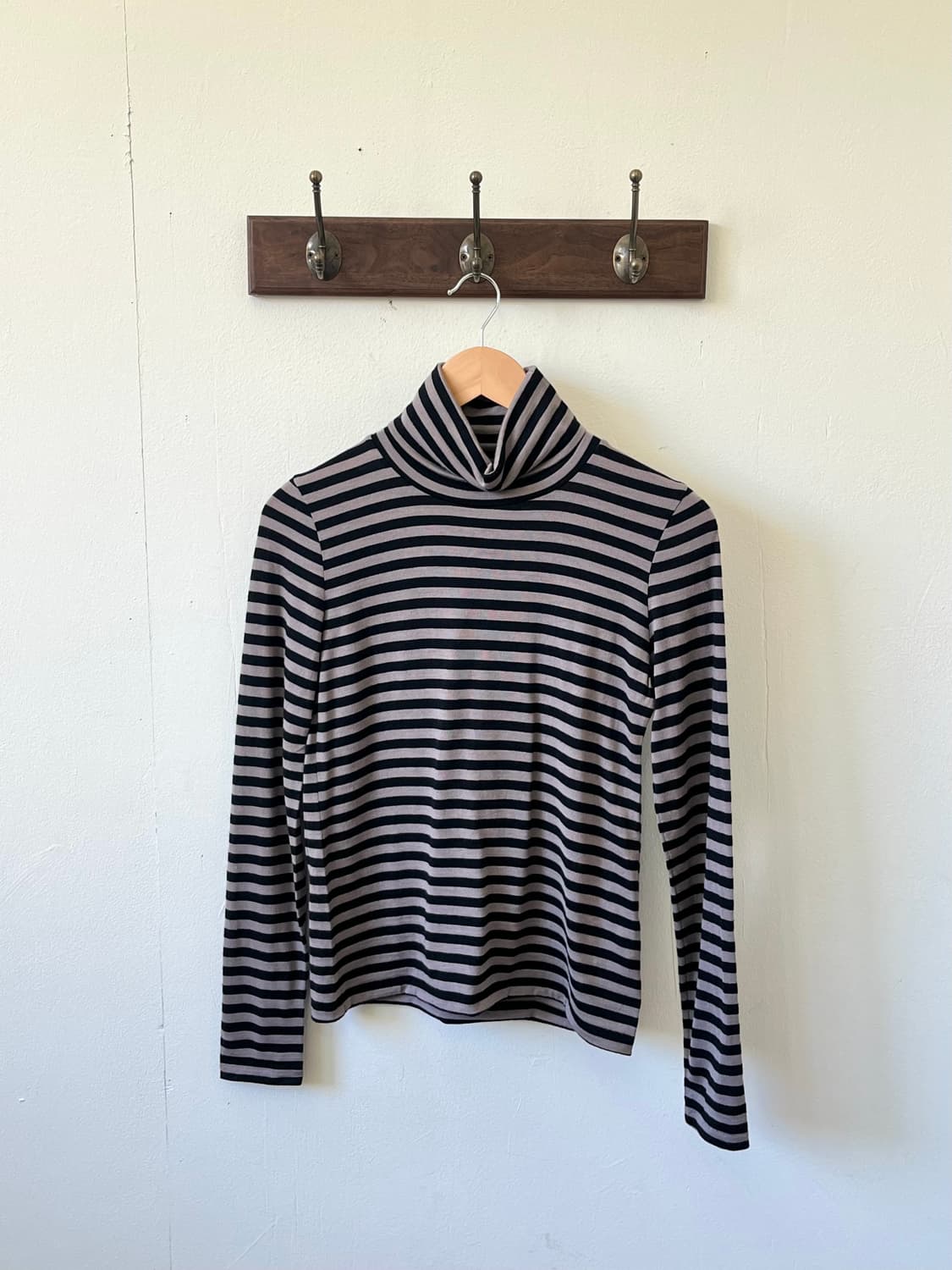 SPICK and SPAN 스트라이프 터틀넥 상품이미지1