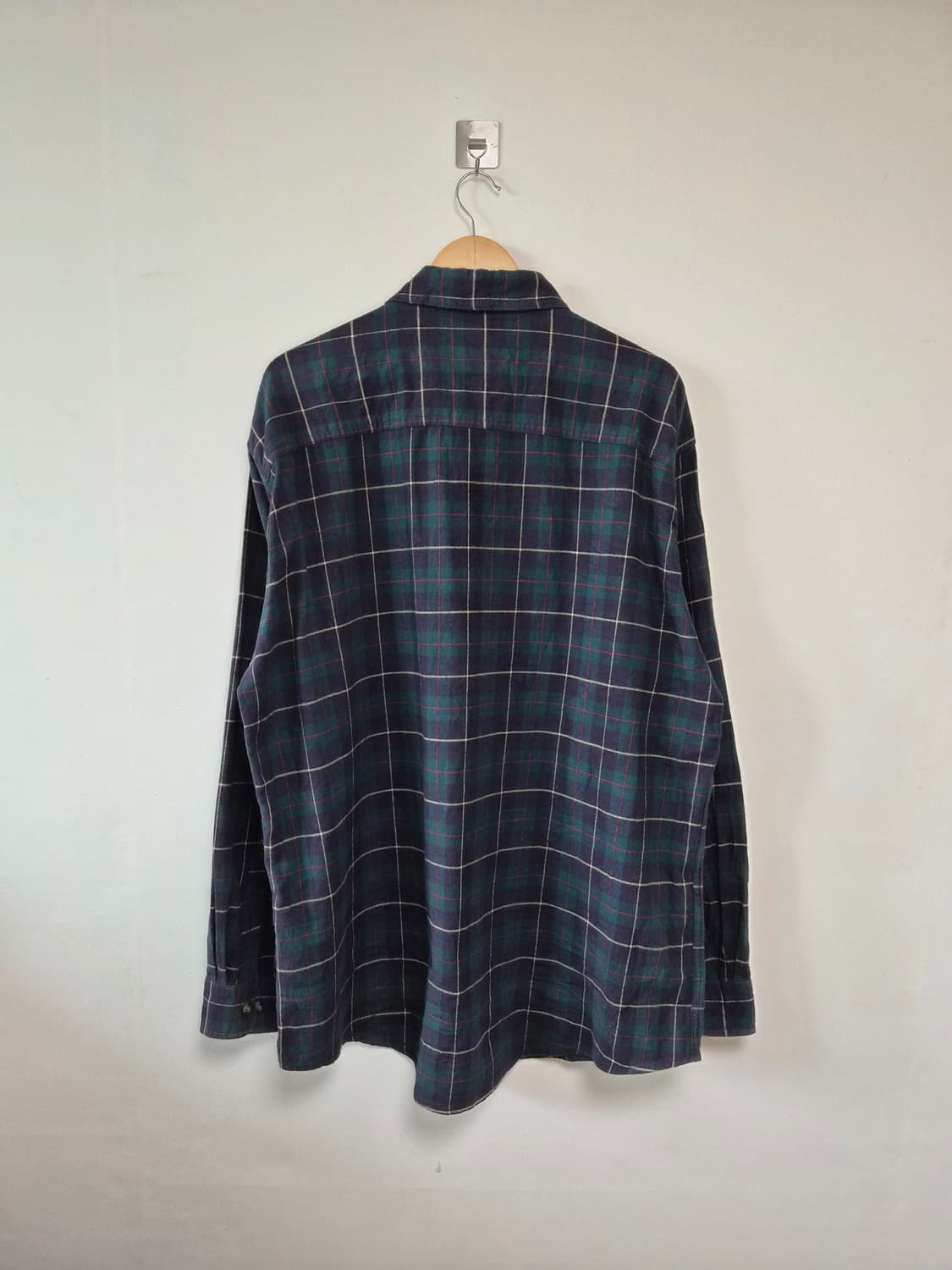 울리치WoolRich 그린 체크 셔츠 XL - S443 상품이미지2