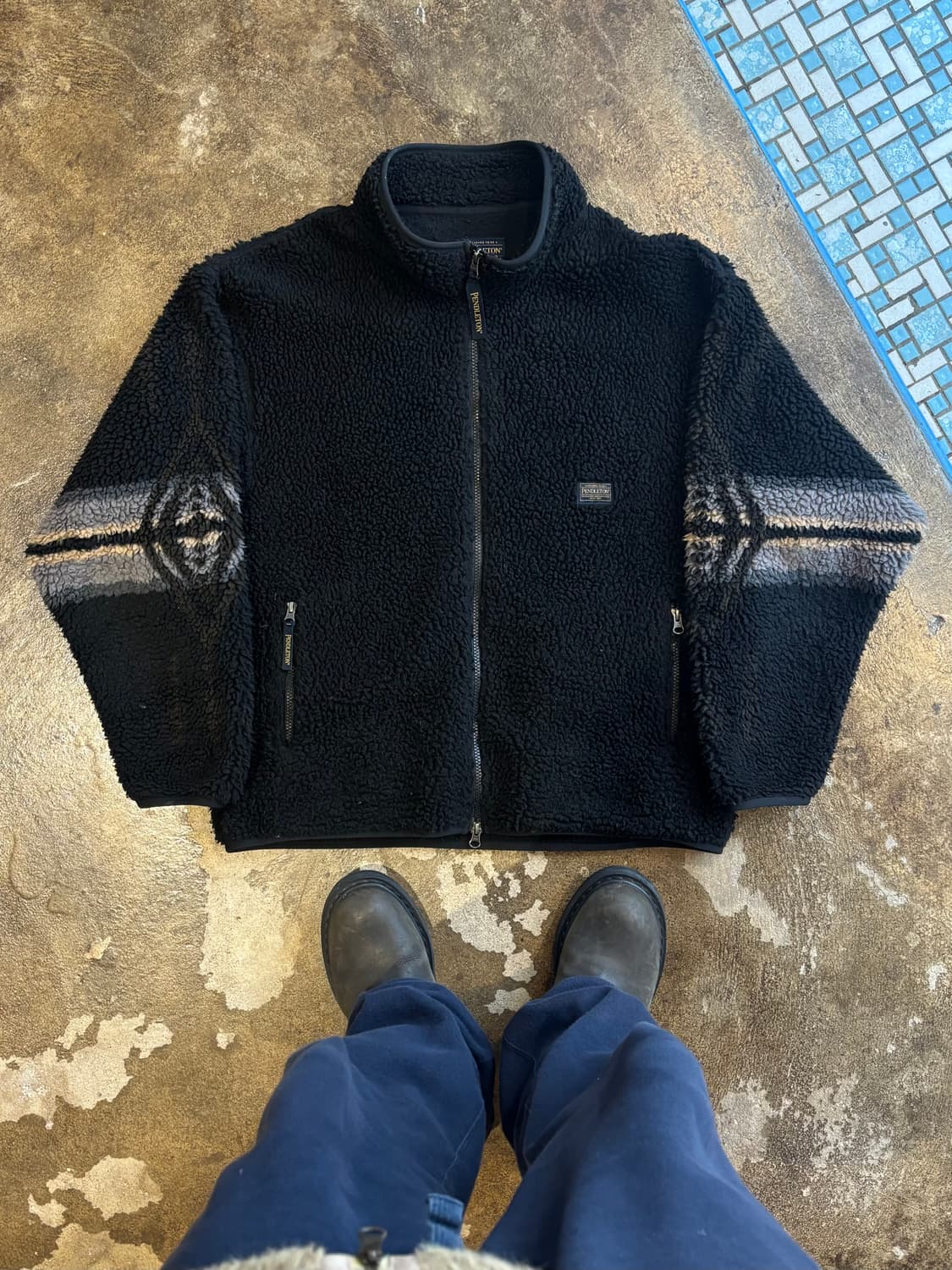 Pendleton Jacquard Boa Fleece 상품이미지2