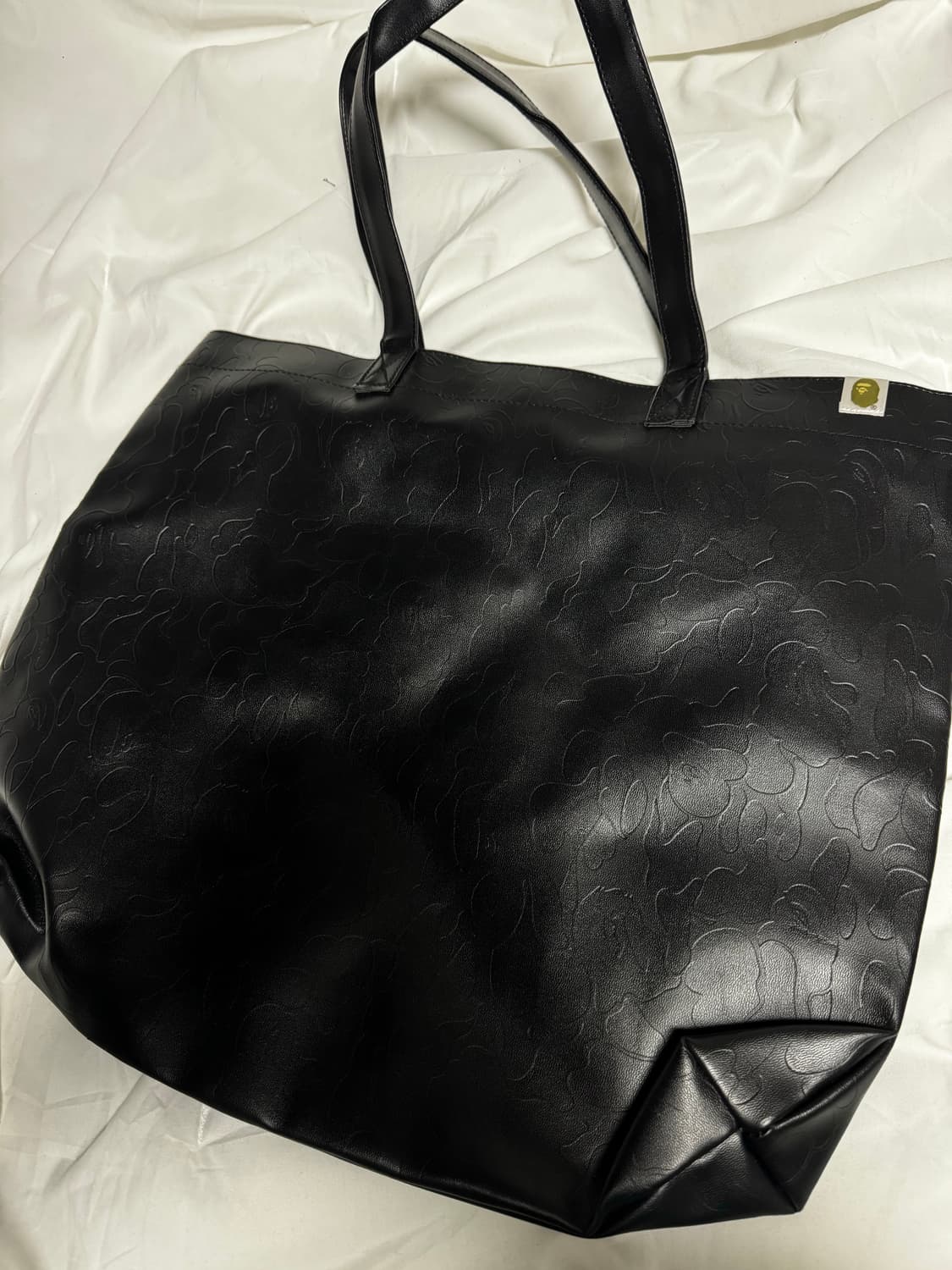 [새상품] bape 가죽 토트백  상품이미지2