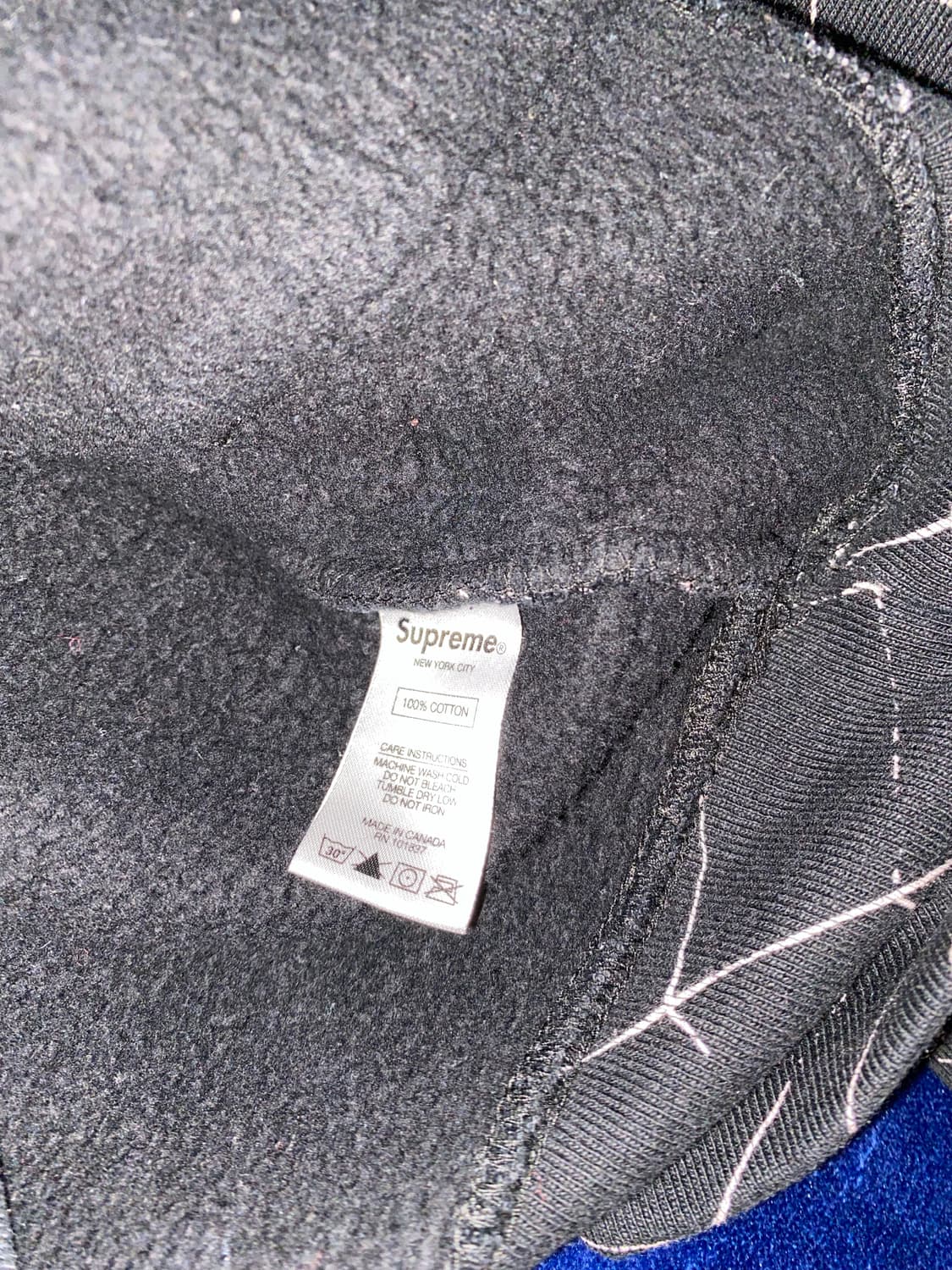 (M)슈프림 스파이드웹 후드 상품이미지3