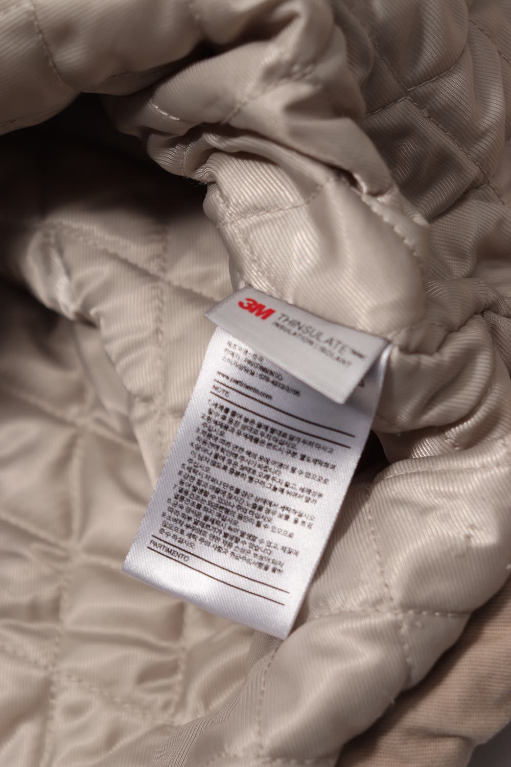 PARTIMENTO 3M 신슐레이트 보아 플리스 무톤 베이지 재킷 L 상품이미지6