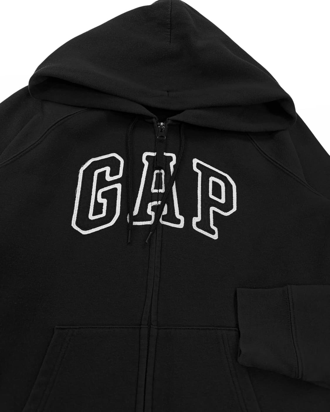  갭 GAP 빅로고 후드집업 블랙 상품이미지2