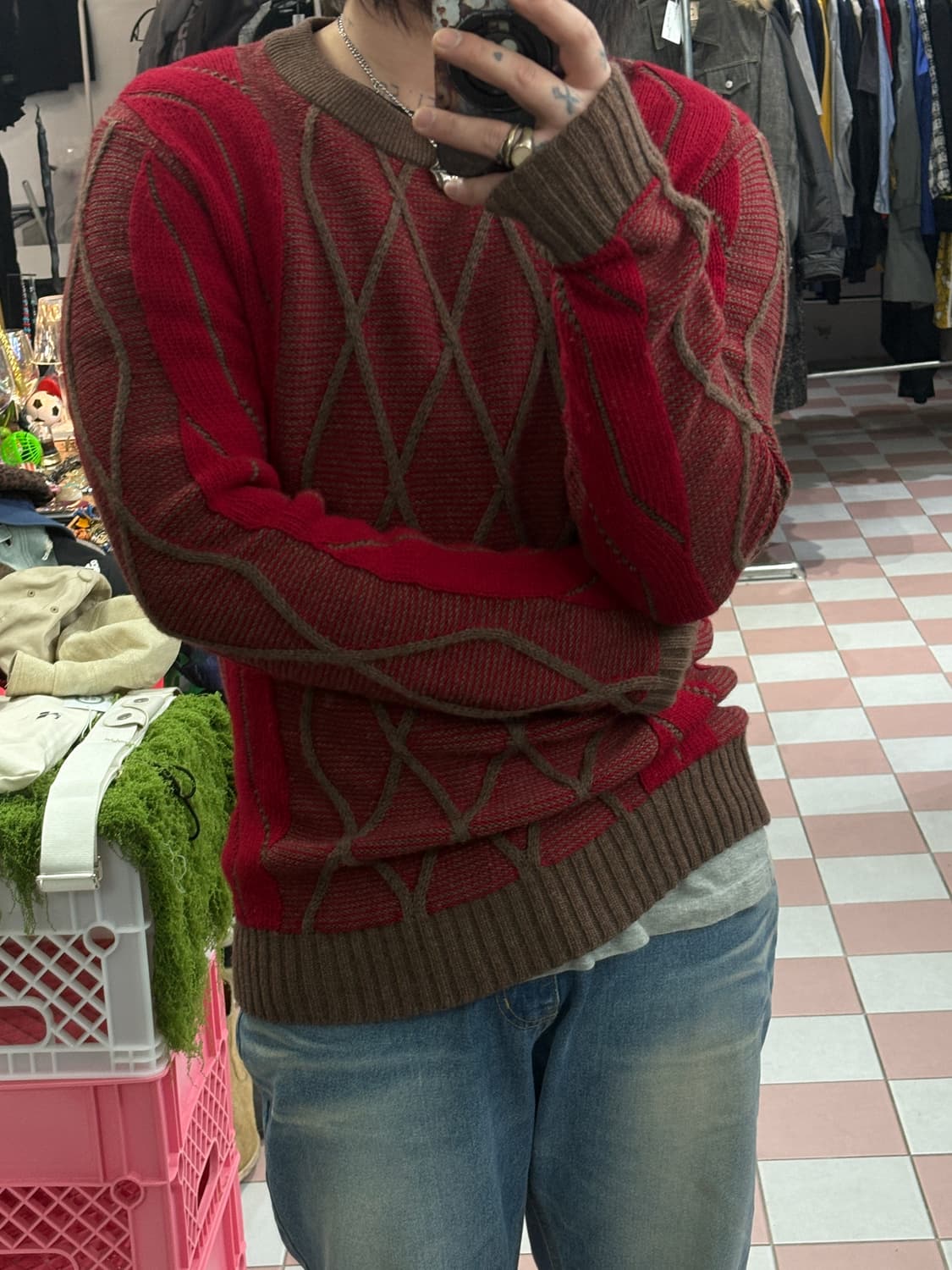 TTF✳️와이프젝트 퓨어 울 니트 상품이미지1