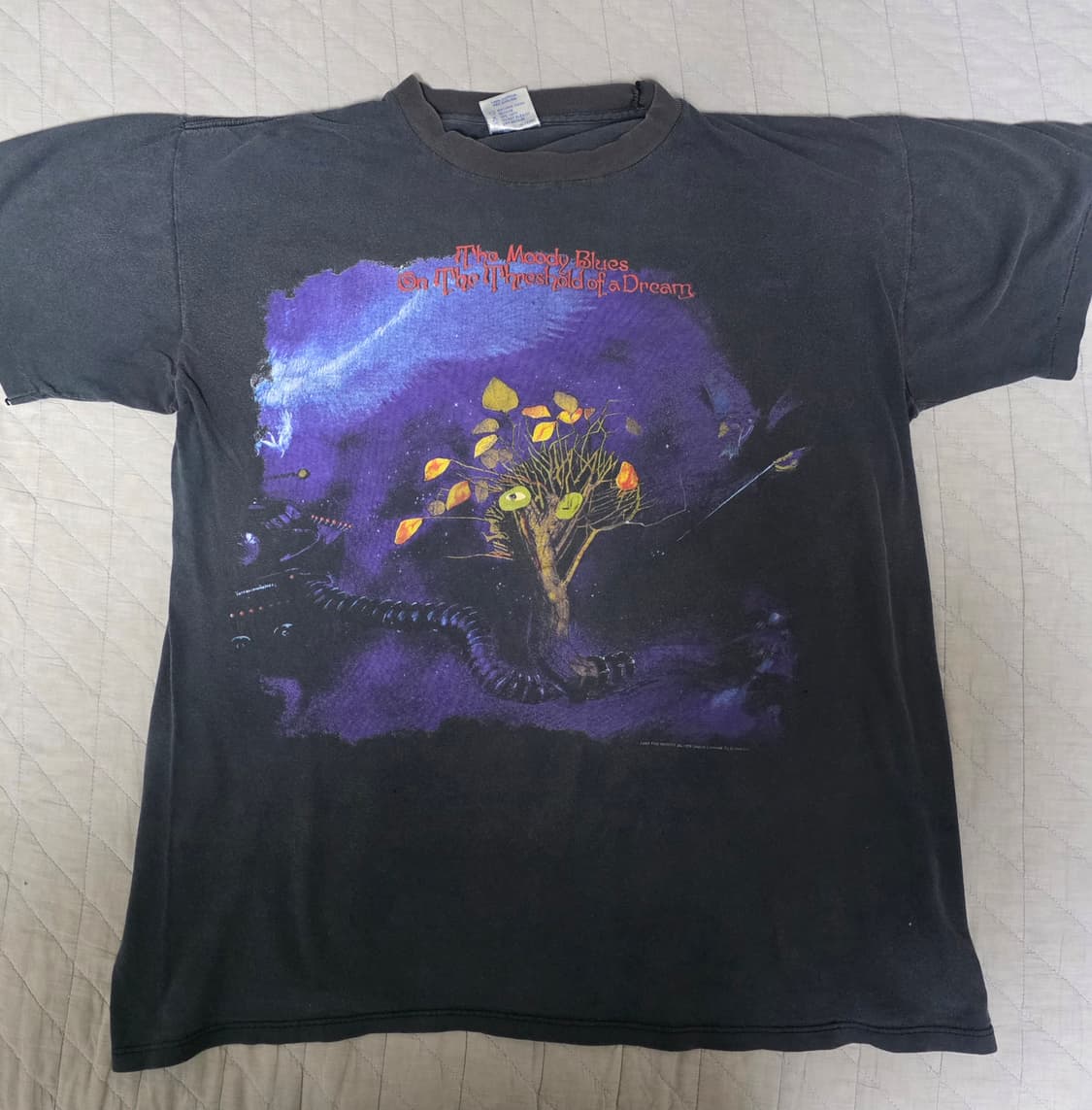 [OS] 90s 무디 블루스 빈티지 밴드티 ver. 하드페이드 상품이미지1