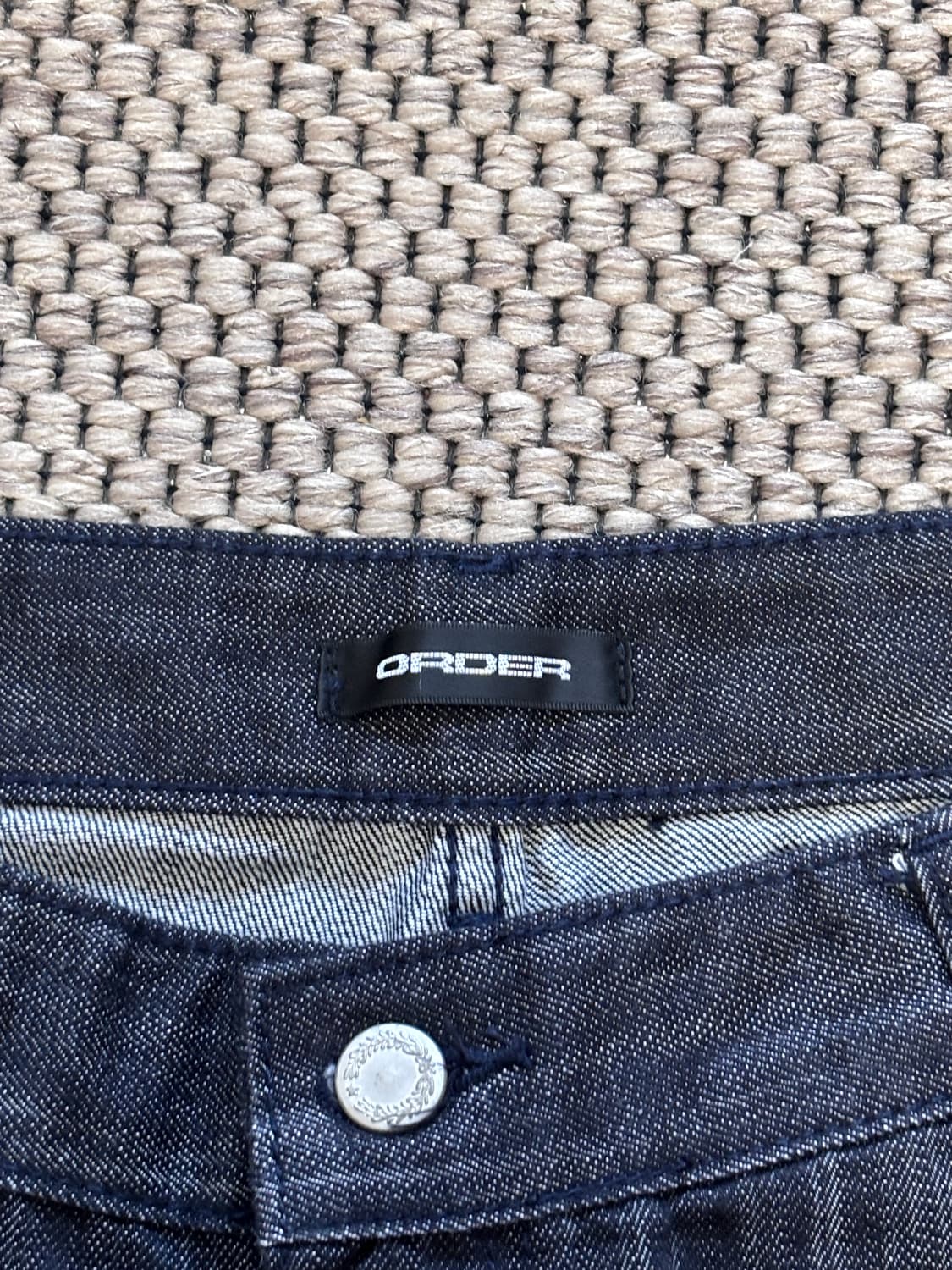 오더아카이브 논페이드 러프 인디고 데님 상품이미지3