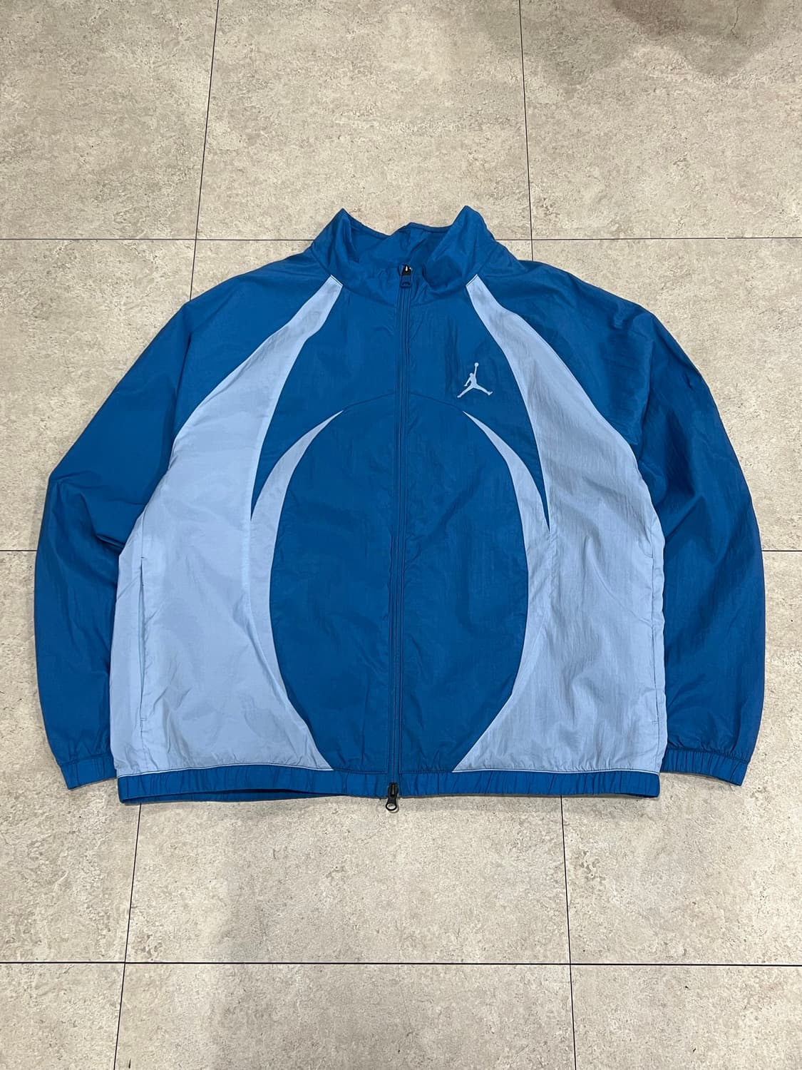 조던 스포츠 잼 웜업 자켓 인더스트리얼 블루 블루 그레이 상품이미지2