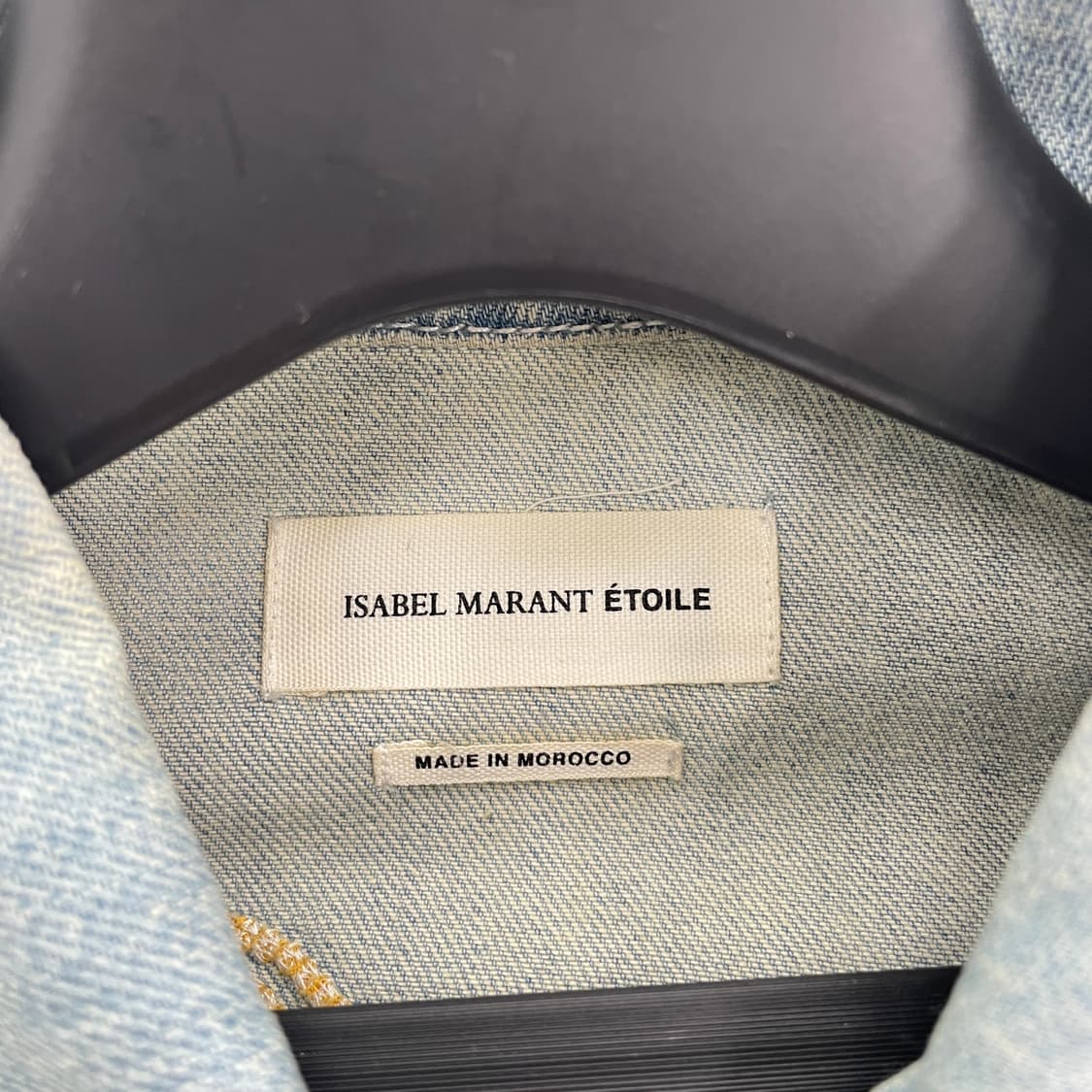 이자벨마랑 데님 자켓 연청 트러커 상품이미지5