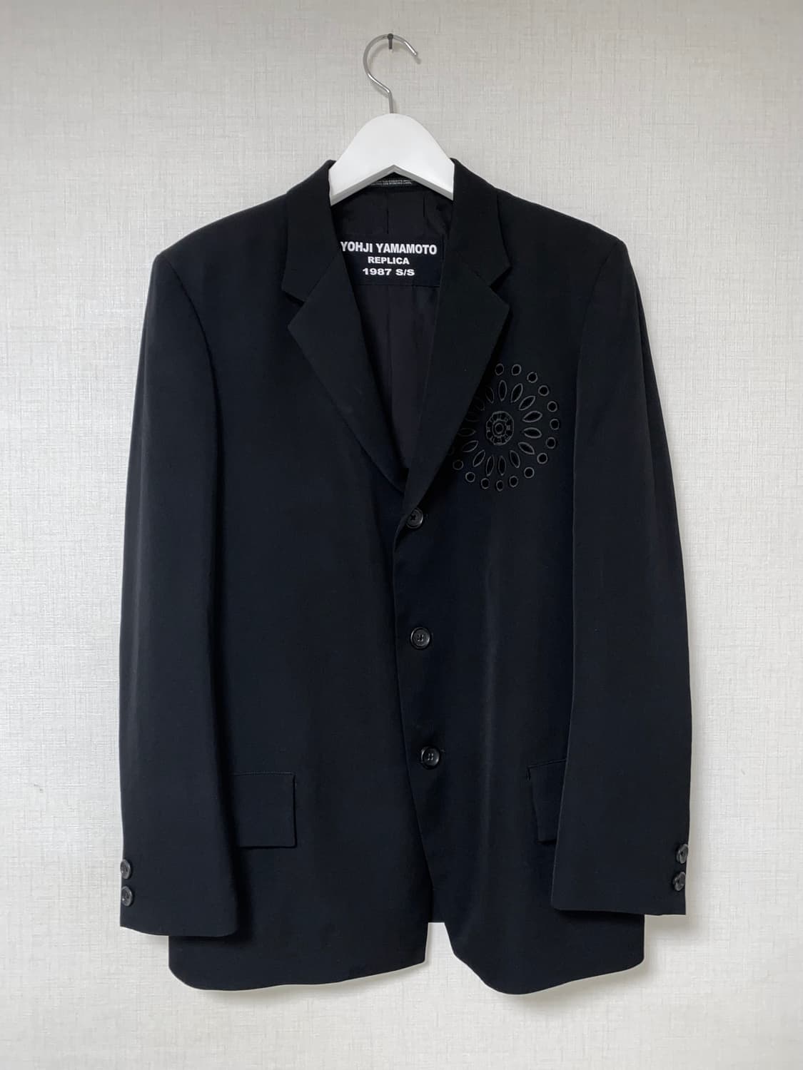 요지야마모토 뿌르옴므 1987ss replica 블레이저 상품이미지2