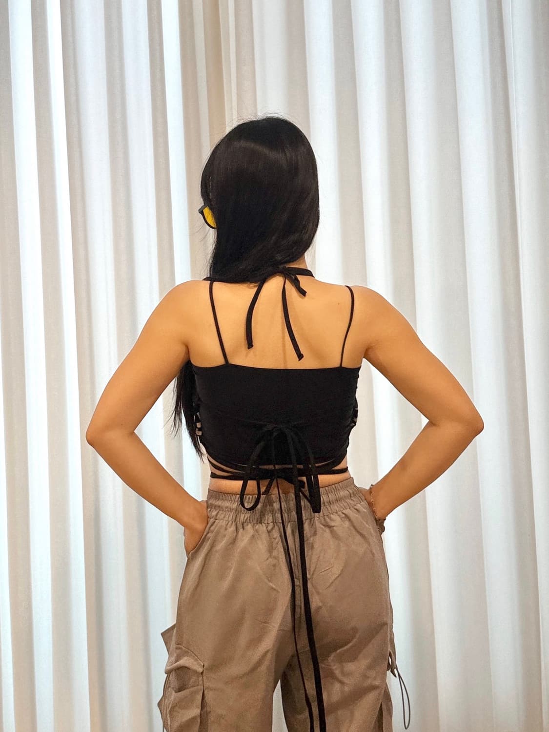 🖤 컨버스 스트랩 크롭탑 🖤 상품이미지2