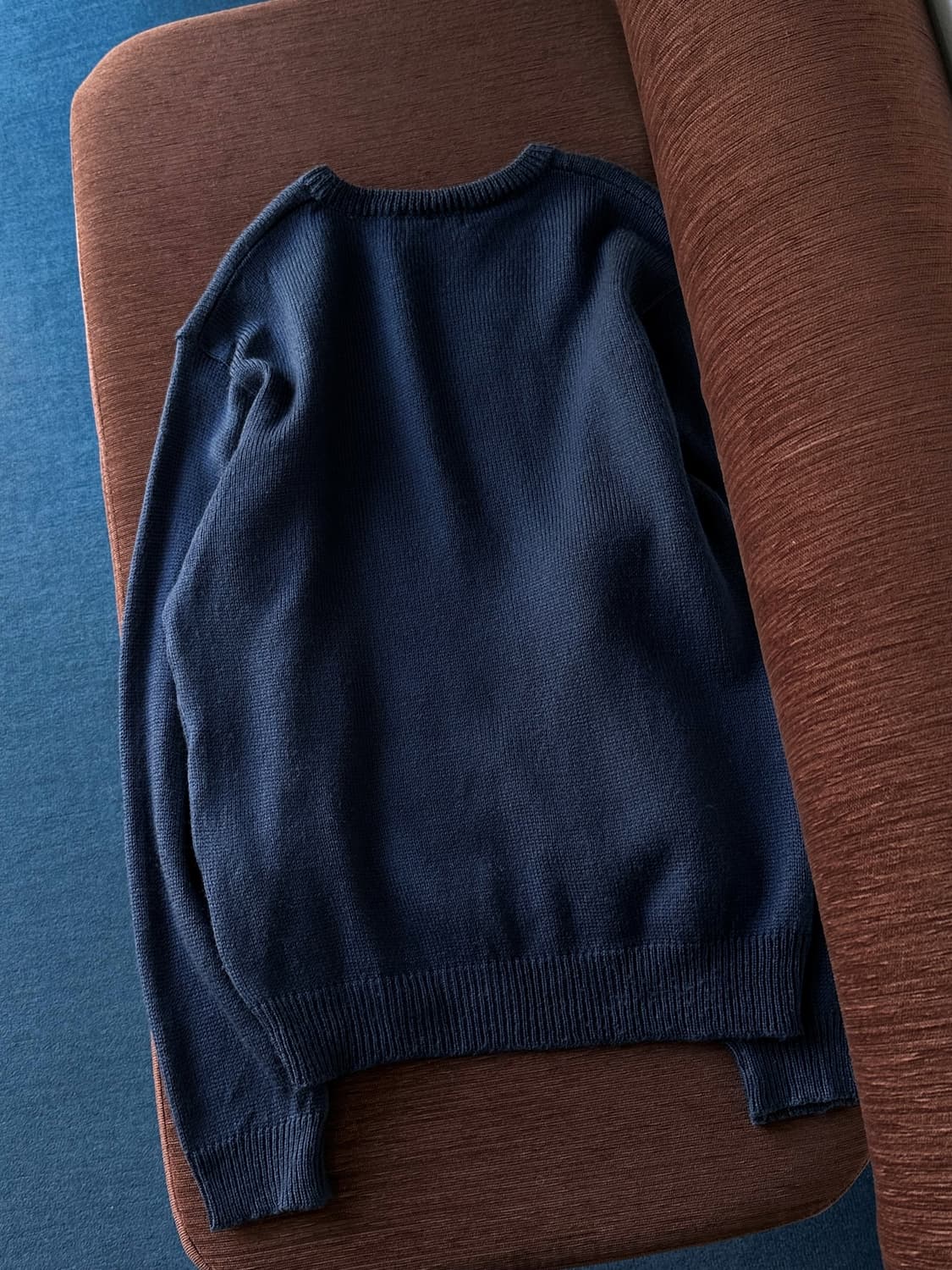 Boucle panel loose knit P/O 상품이미지5