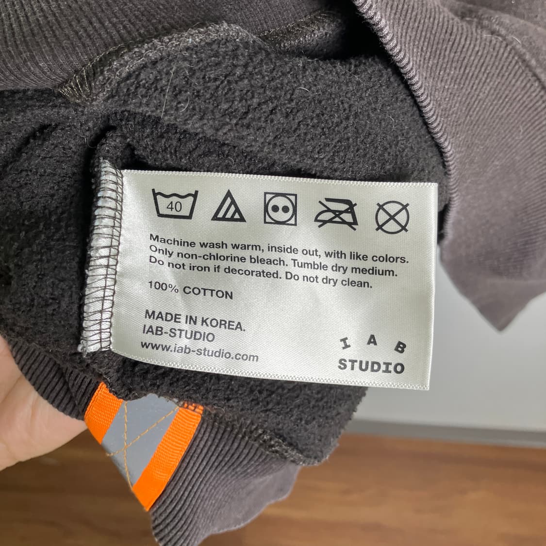 아이앱 스튜디오 X 두산 로고 맨투맨 XL 상품이미지8