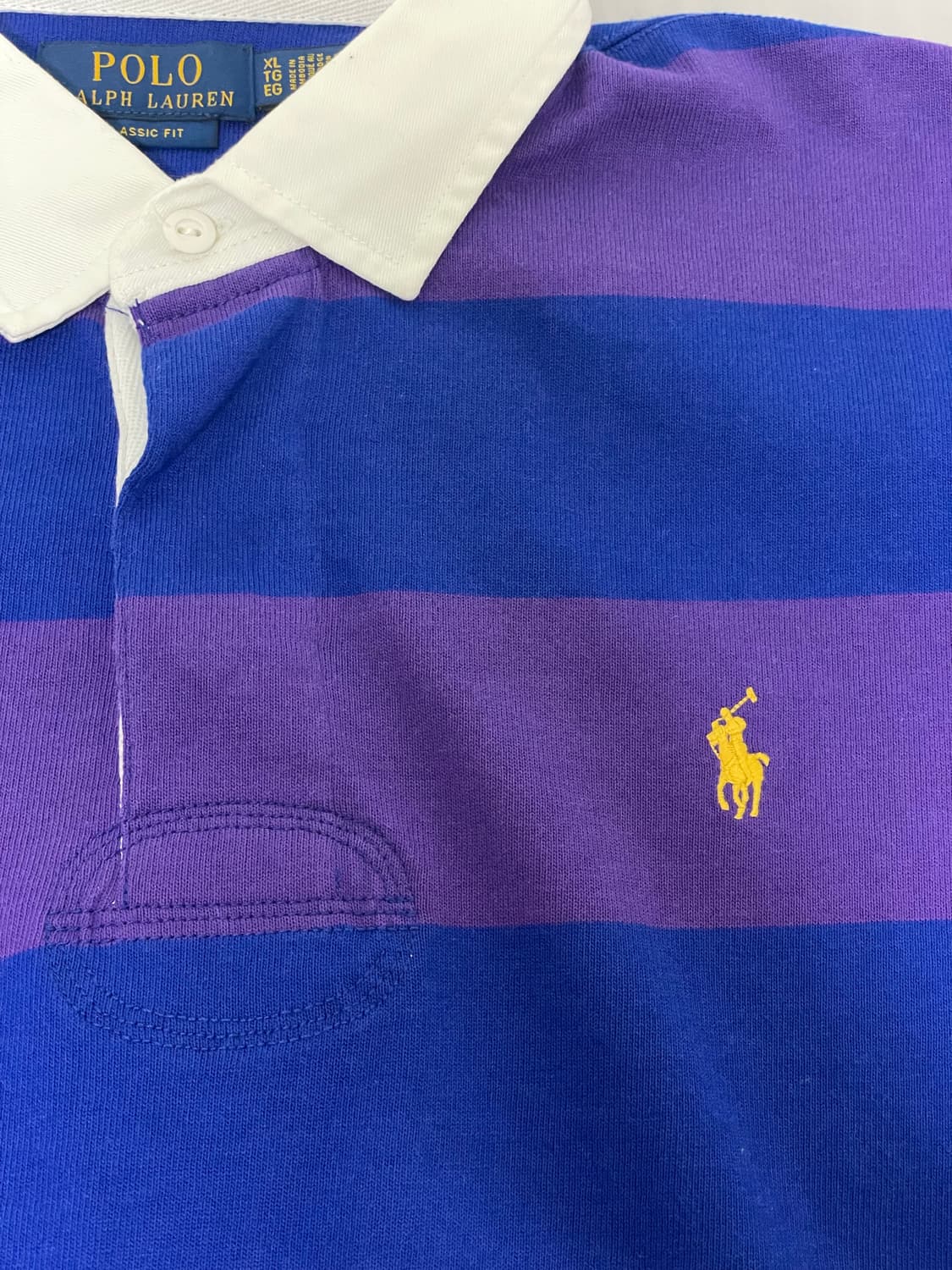 XL 폴로 럭비 티셔츠 24fw 클래식 핏 상품이미지4