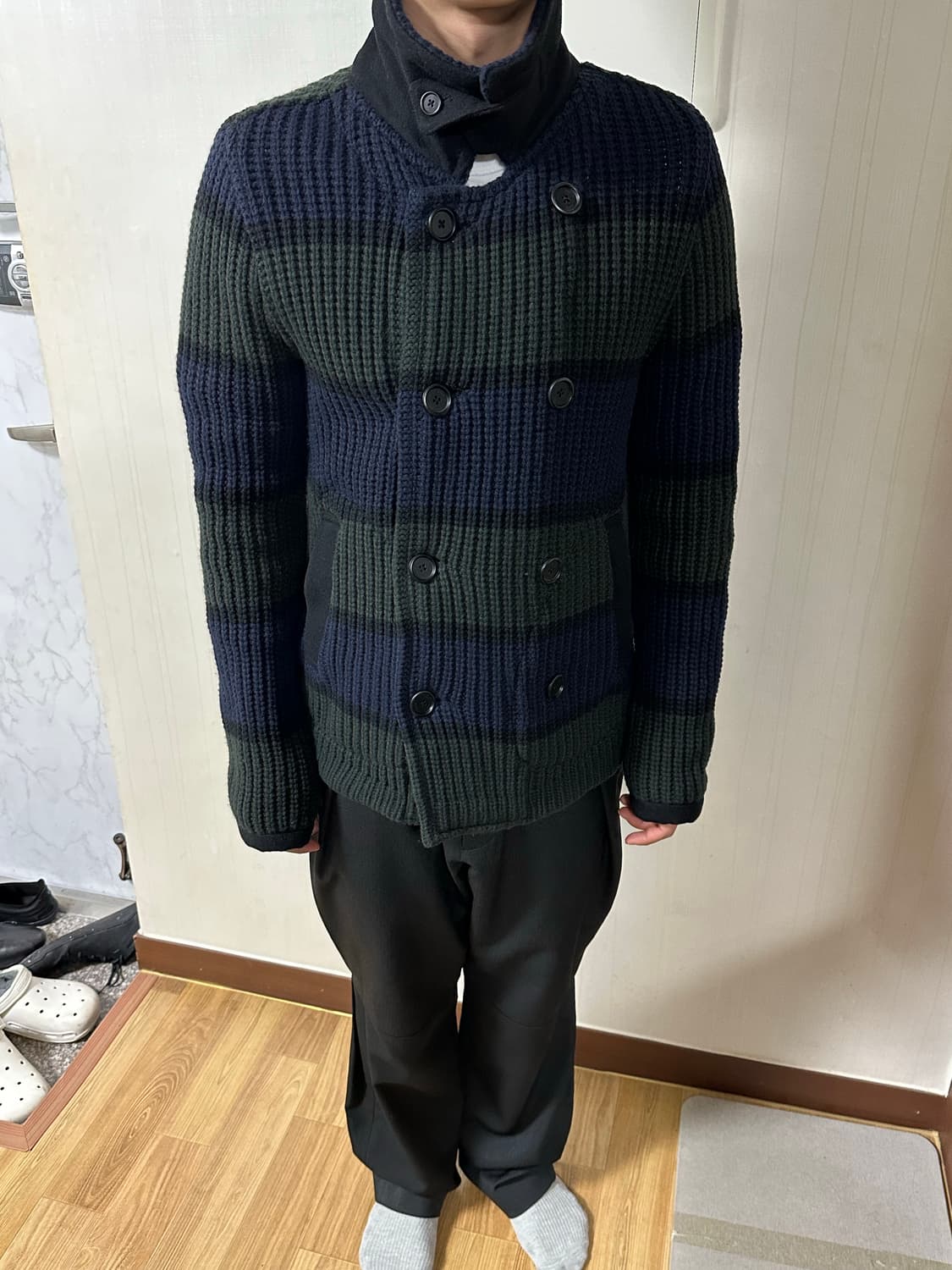 [L] 빈폴 더블 니트자켓 상품이미지1