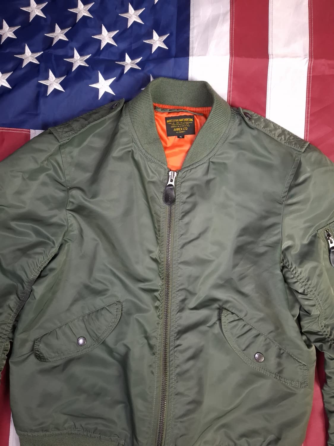 특A 오리지날 아비렉스 L-2B 미공군 항공점퍼 상품이미지2
