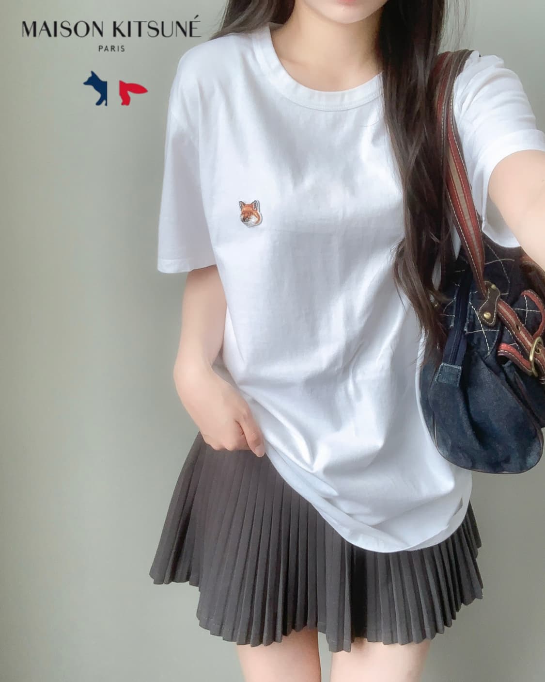 메종키츠네 반팔티 상품이미지1