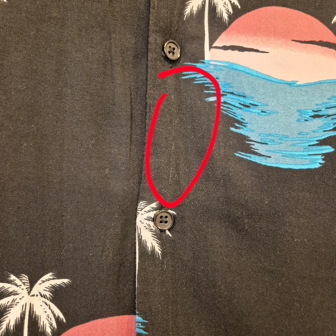 (2XL)USA 하와이안 반팔셔츠  상품이미지7