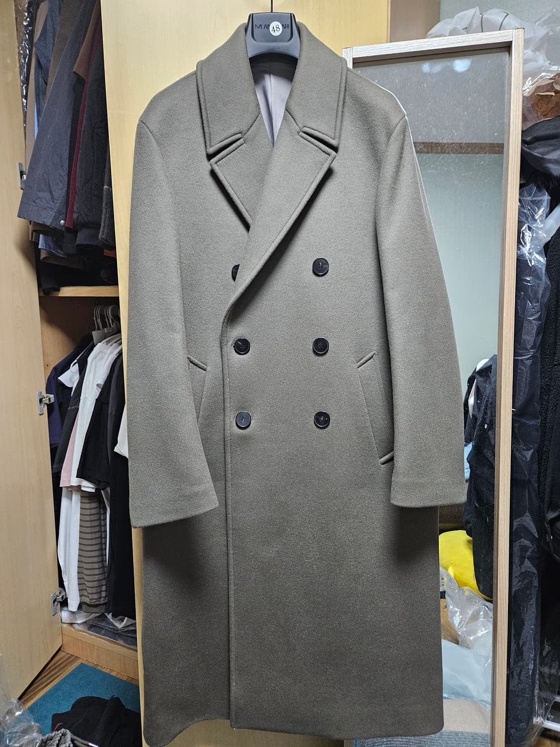 마마가리 더블 코트 캐시미어30 상품이미지1