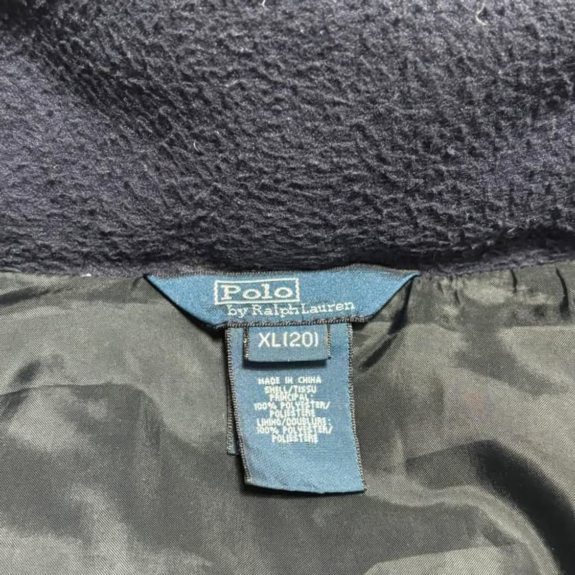 폴로랄프로렌 레드 포니 네이비 덕 다운 후드 패딩 상품이미지4