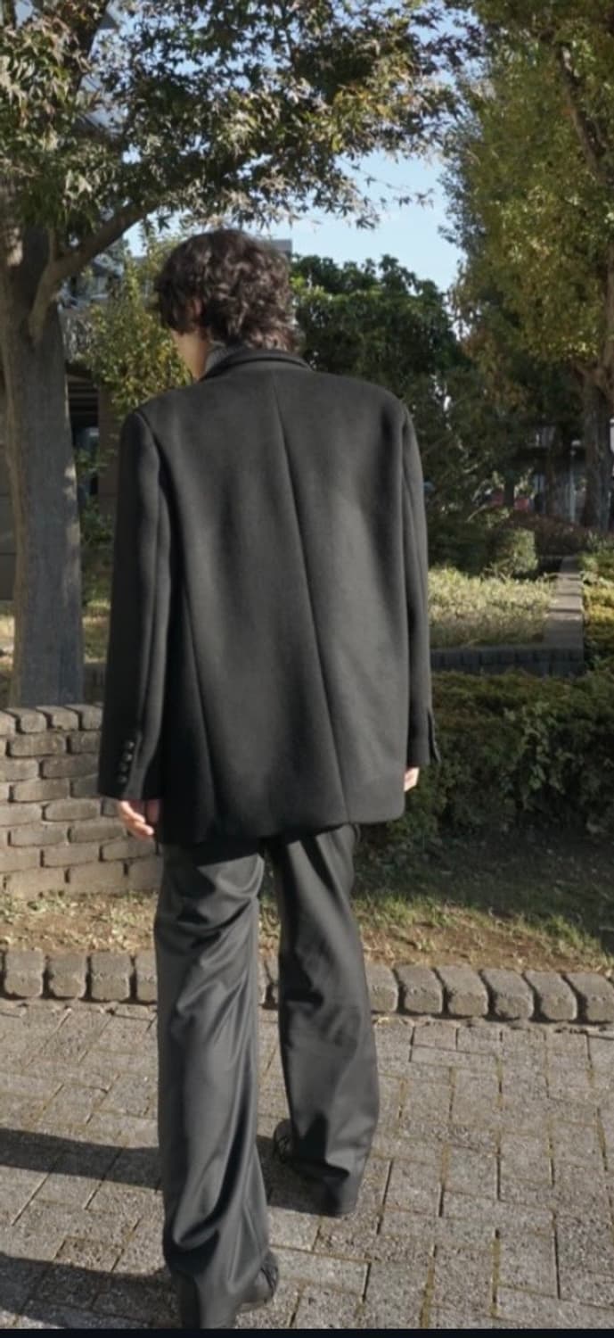 하프시코드 90s 울 블레이저 자켓 블랙 harpsichord 상품이미지3