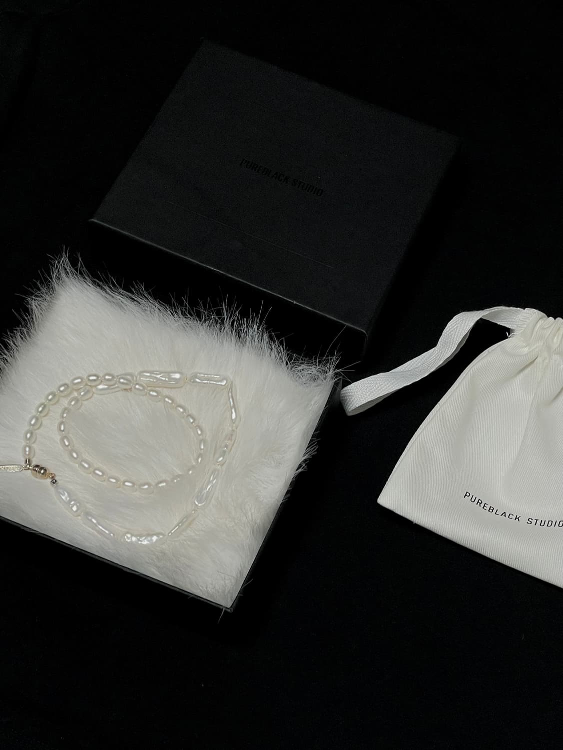PEARL COLLAR 004[PUREBLACK STUDIO] 상품이미지6