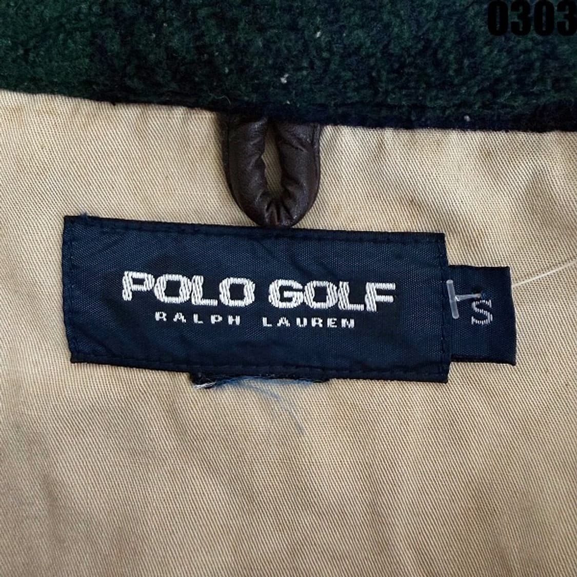 폴로 골프 체크 집업 자켓 S 실측 L 0303  상품이미지7