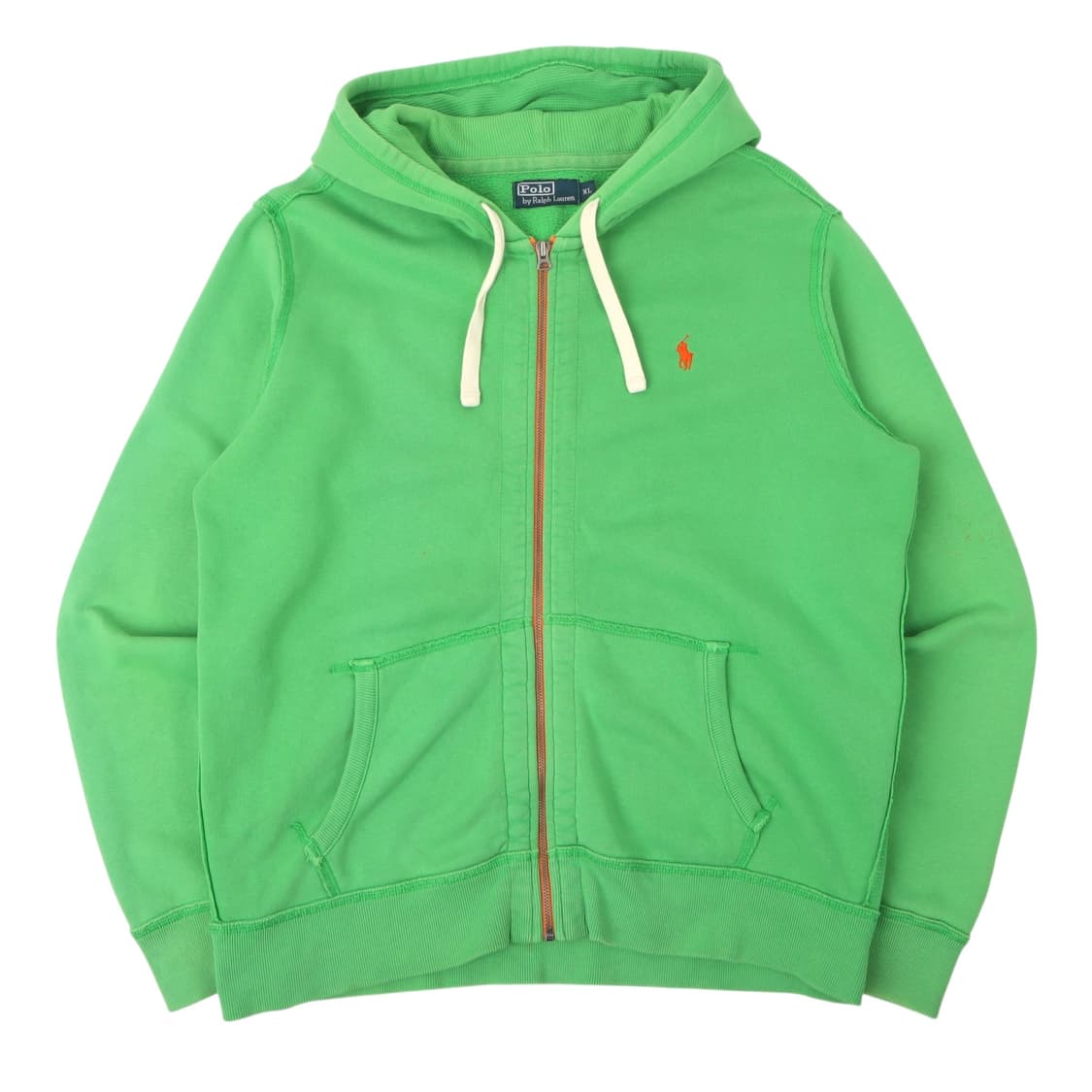 폴로 랄프로렌 라이트 그린 써멀 후드집업 상품이미지1